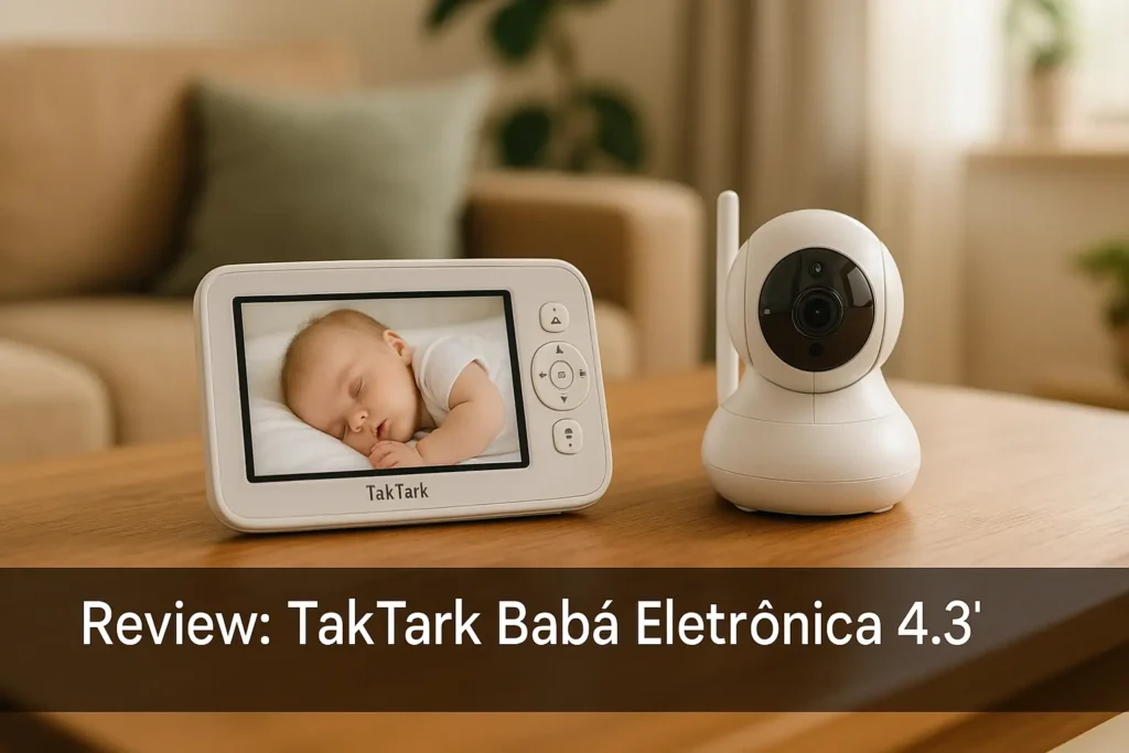 TakTark Babá Eletrônica 4.3": Segurança, Praticidade e Tranquilidade
