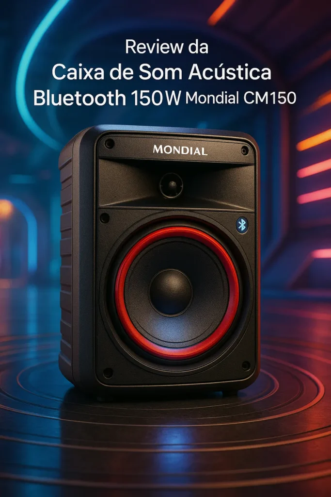5 Melhores Modelos de Caixa de som acústica bluetooth 150w Mondial cm150