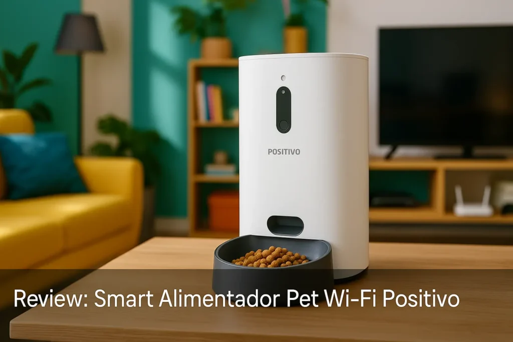 Smart Alimentador Pet Wi-Fi Positivo: Praticidade e Cuidado