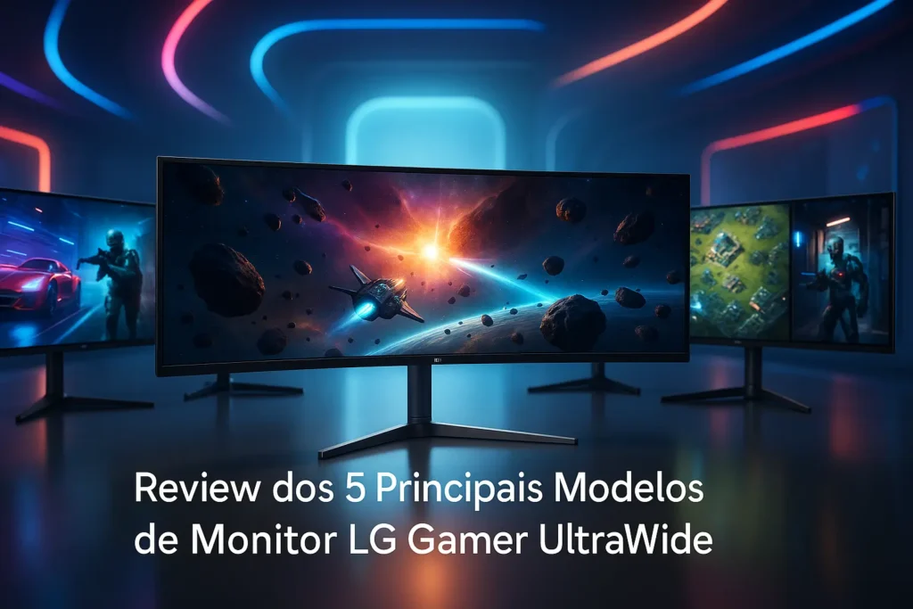 Os 5 Principais Modelos de monitor LG gamer ultrawide