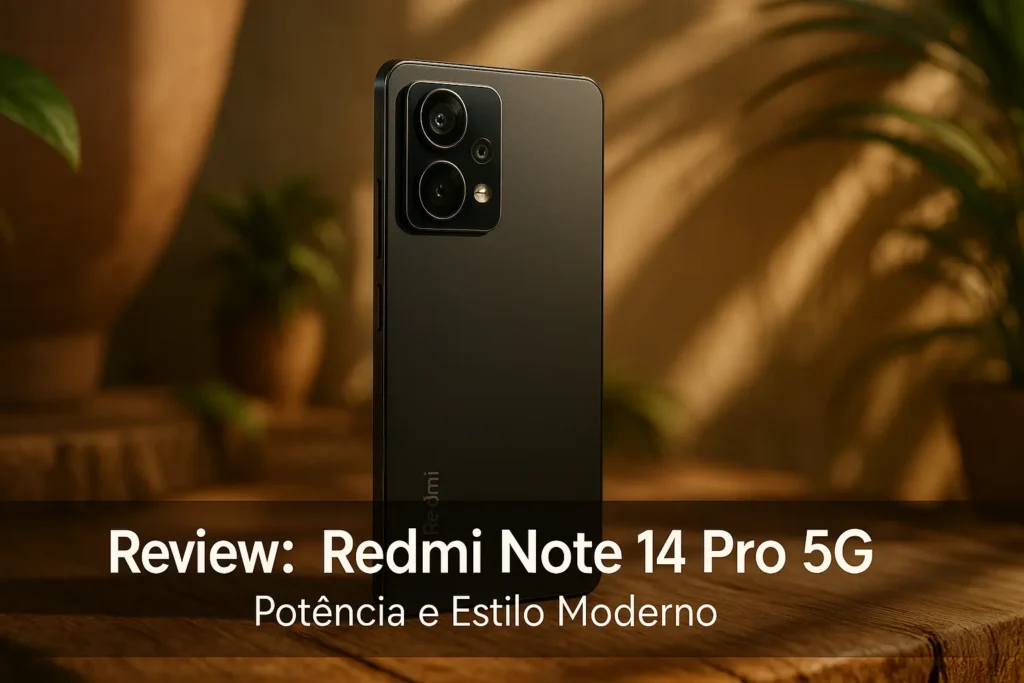 Redmi Note 14 Pro 5G: Potência e Estilo Moderno