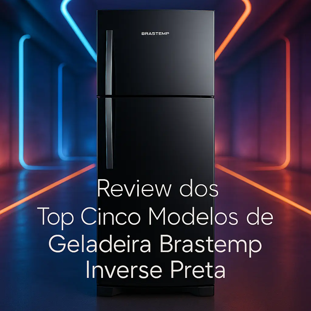 Top Cinco Modelos de Geladeira Brastemp Inverse Preta