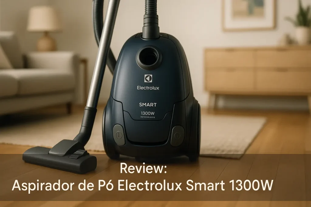 Aspirador de Pó Electrolux Smart 1300W: Potência e Filtro HEPA