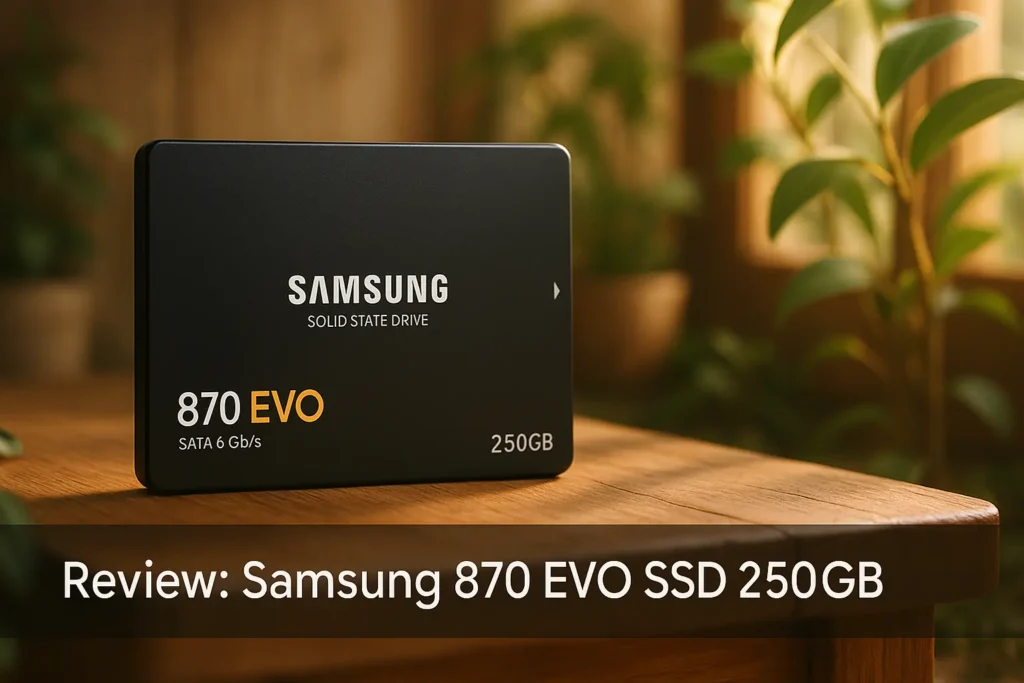 Samsung 870 EVO SSD 250 GB: Velocidade e Confiabilidade