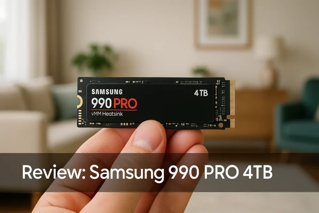 Samsung 990 PRO 4TB: SSD NVMe com Desempenho Extremamente Rápido