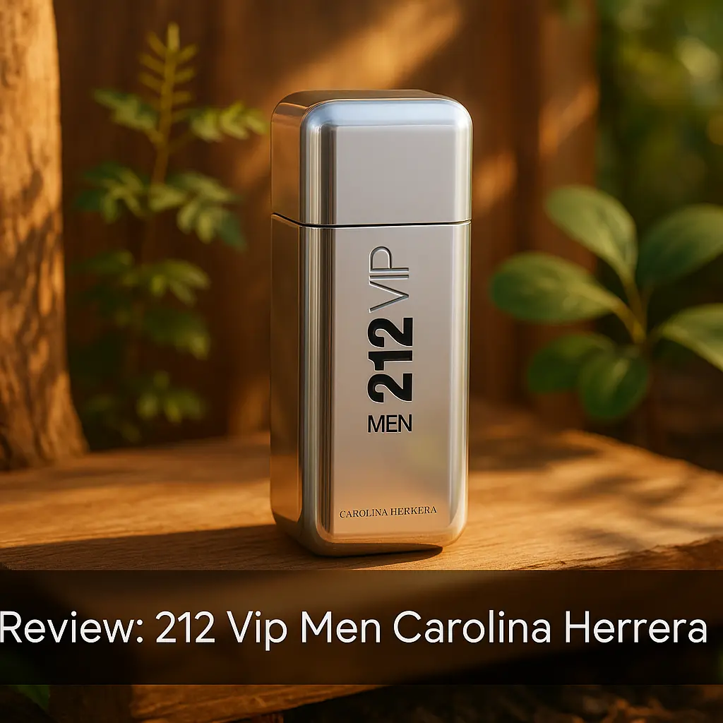 212 Vip Men Carolina Herrera: Sedução e Sofisticação em Cada Nota