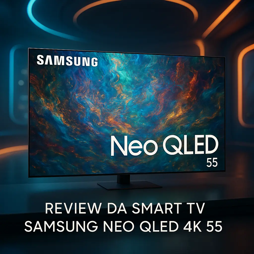 Principais Cinco smart TV Samsung NEO QLED 4k 55