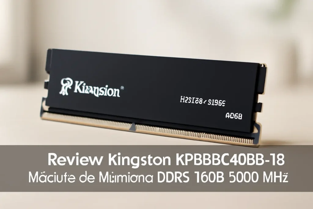 Kingston KF556C40BB-16: Módulo de Memória DDR5 16GB 5600MHz