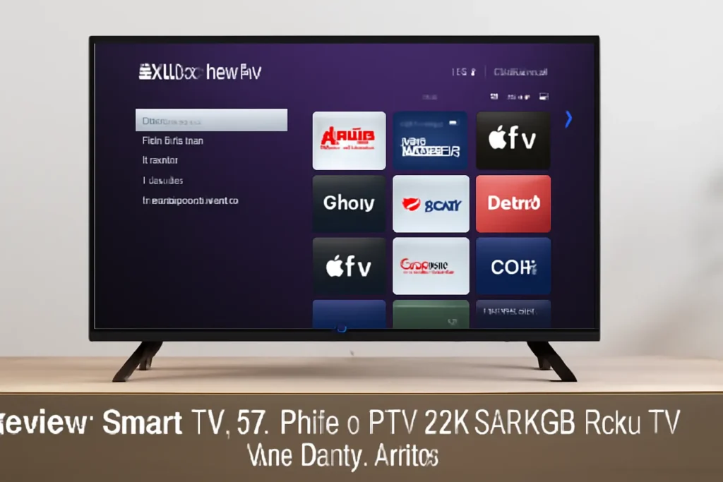 Smart TV 32” Philco PTV32K34RKGB Roku TV Led Dolby Audio