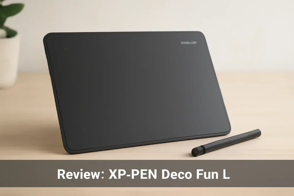 XP-PEN Deco Fun L Mesa Digitalizadora: Desenho e Ensino Sem Limites