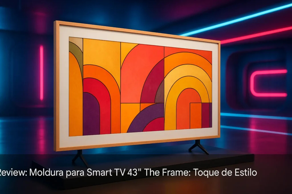 Moldura para Smart TV 43" The Frame: Toque de Estilo