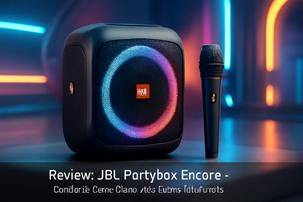 JBL PartyBox Encore - Caixa de Som Bluetooth com Microfone