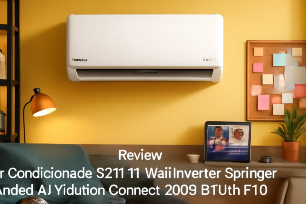 Ar Condicionado Split Hi Wall Inverter Springer Midea AirVolution Connect 9000 BTU/h Frio