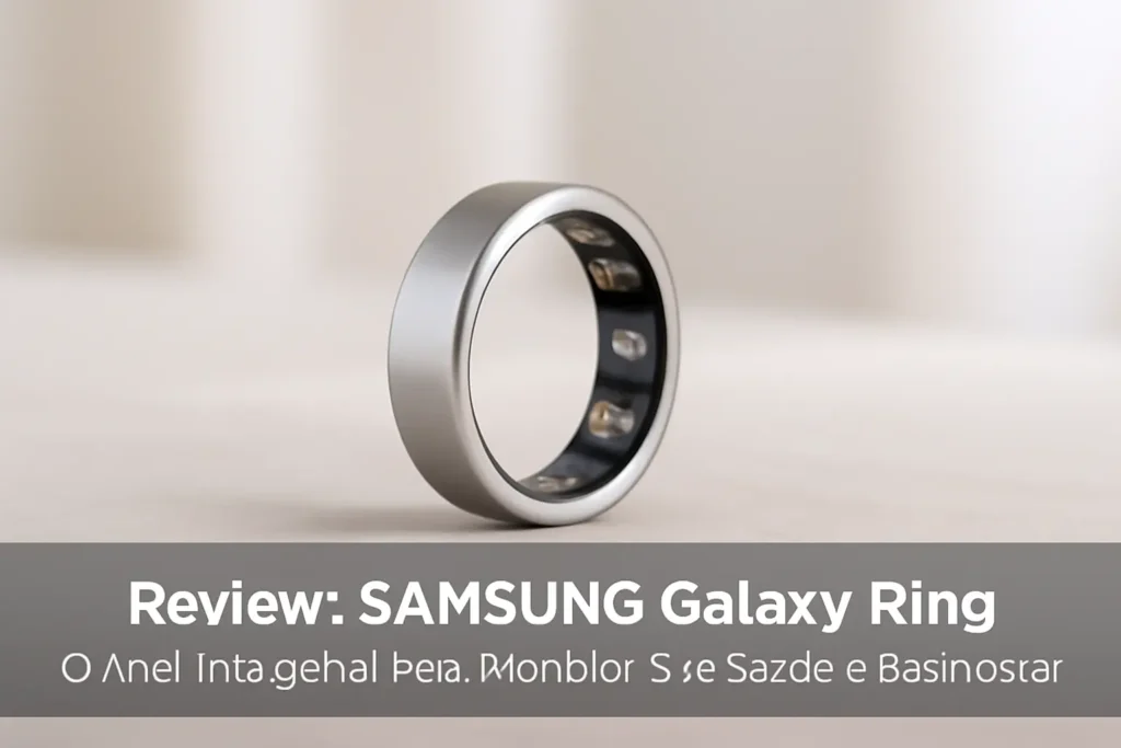 SAMSUNG Galaxy Ring: O Anel Inteligente para Melhorar Sua Saúde e Bem-estar
