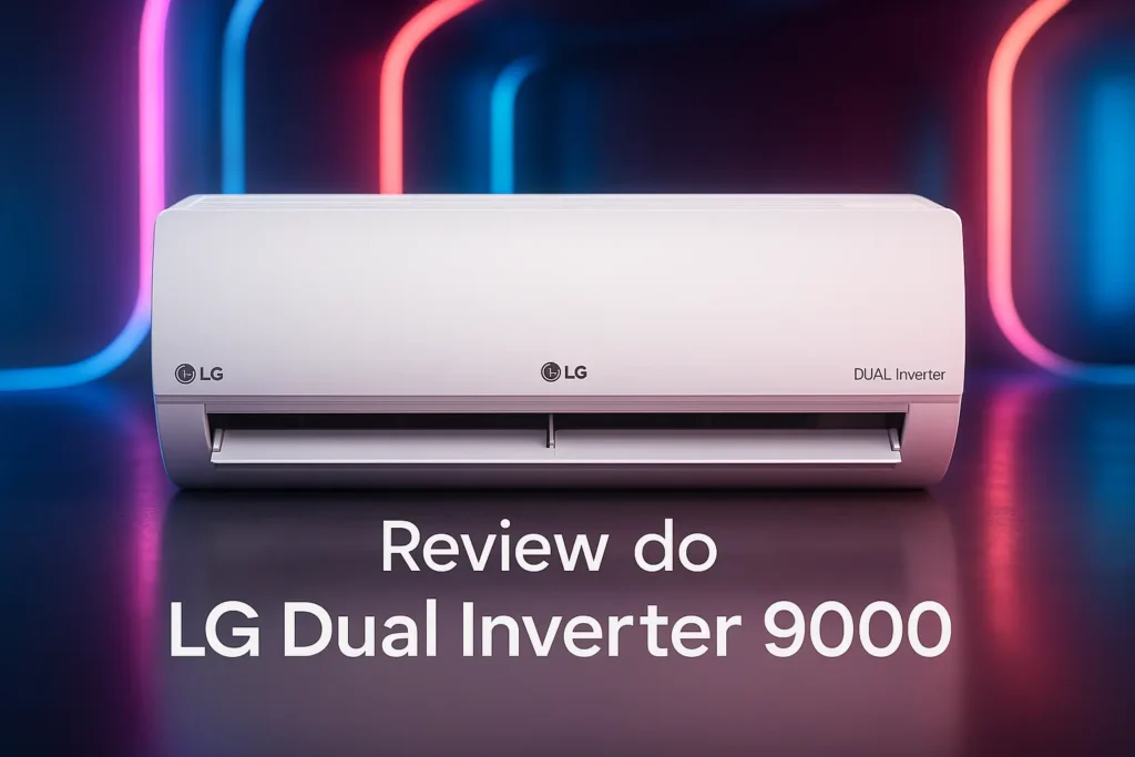 Principais Cinco split LG dual inverter 9000