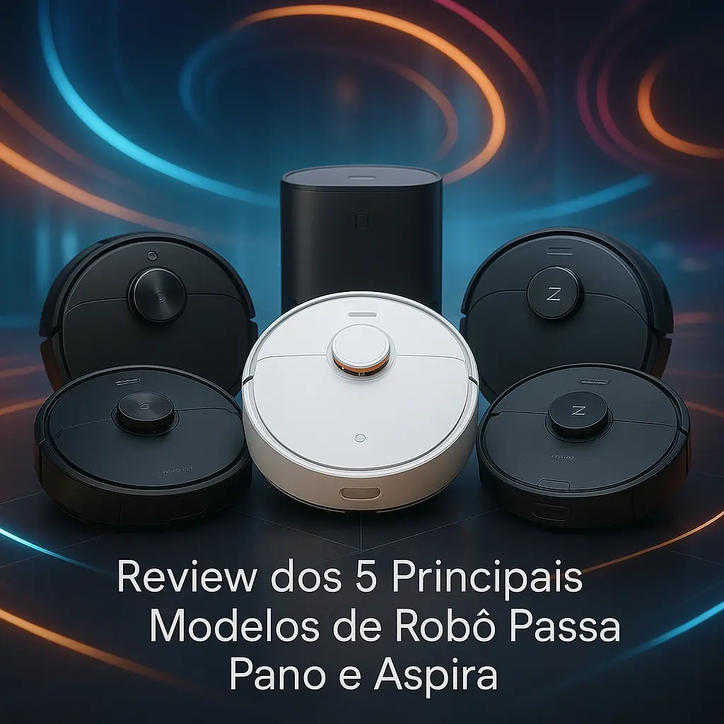 Os 5 Principais Modelos de robo passa pano e aspira