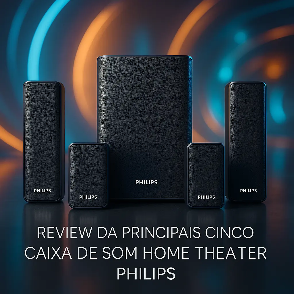 Principais Cinco Caixa de som home theater Philips
