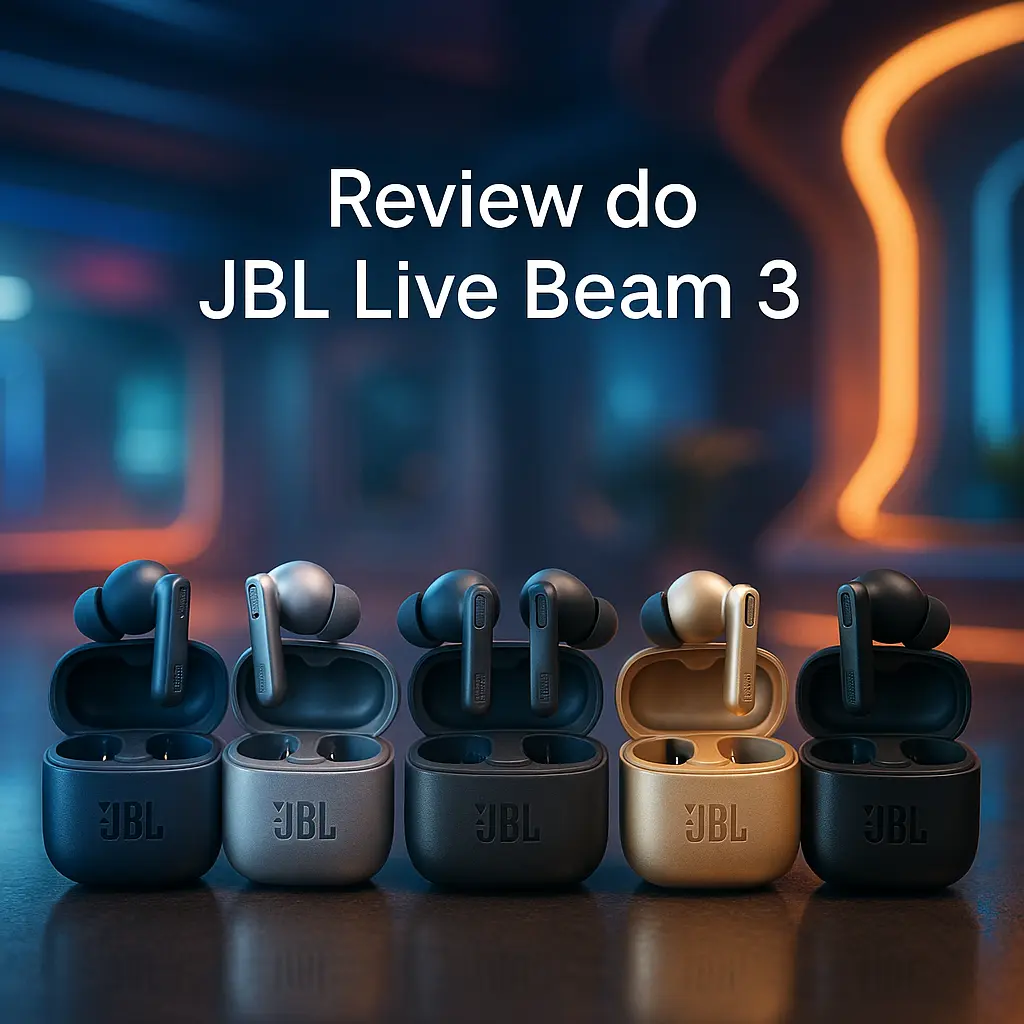 Cinco Principais Modelos de fone de ouvido JBL live beam 3 true wireless