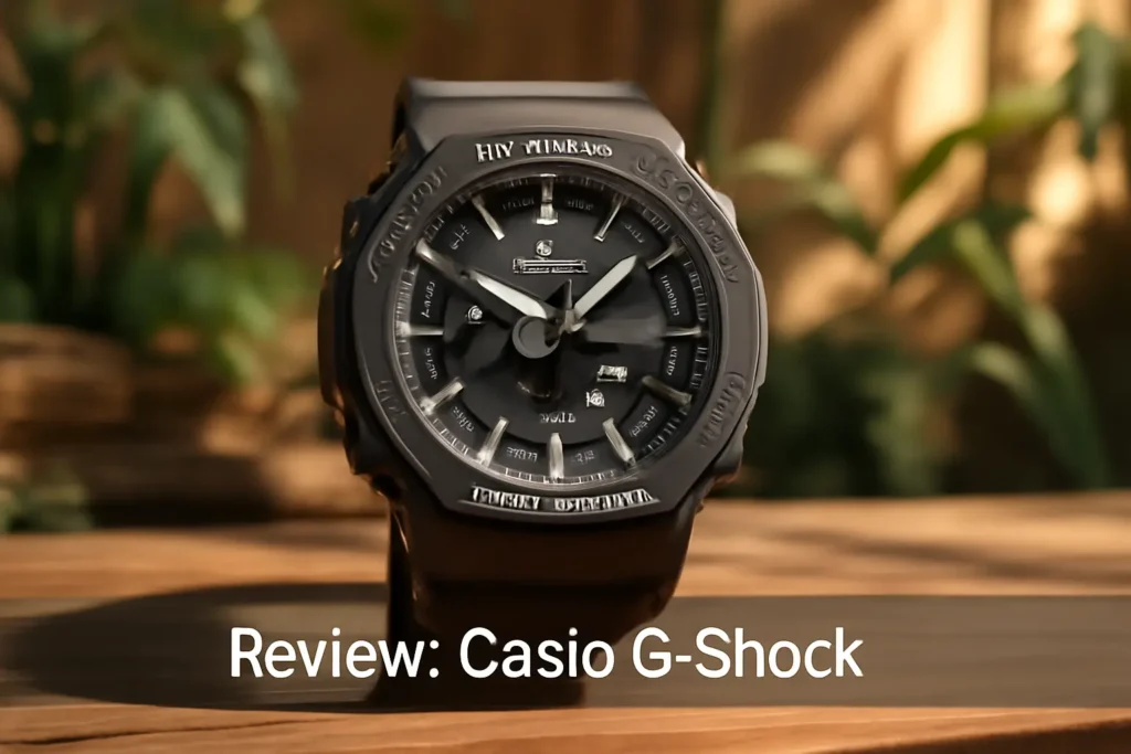 Relógio Casio G-Shock Tough Solar G-5600UE-1DR: Resistente e Funcional