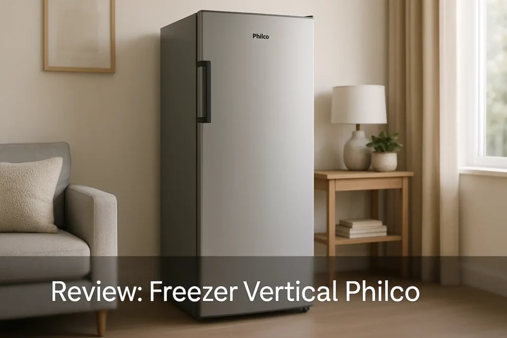 Freezer Vertical Philco PFV165B: compacto, potente e A+++