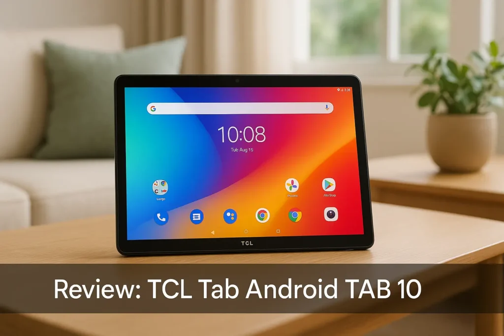 TCL TAB 10 Gen 2: Tela 2K e Bateria Potente
