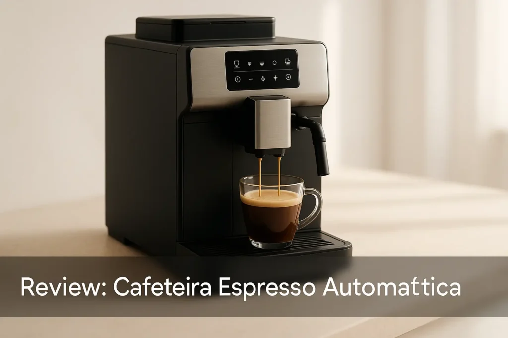 Cafeteira Espresso Automática Philips Walita EP1220/15 impressiona no uso diário