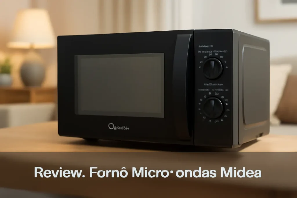 Forno Micro-ondas 20L Preto Midea 220V MRAS22: Praticidade e Economia na Cozinha