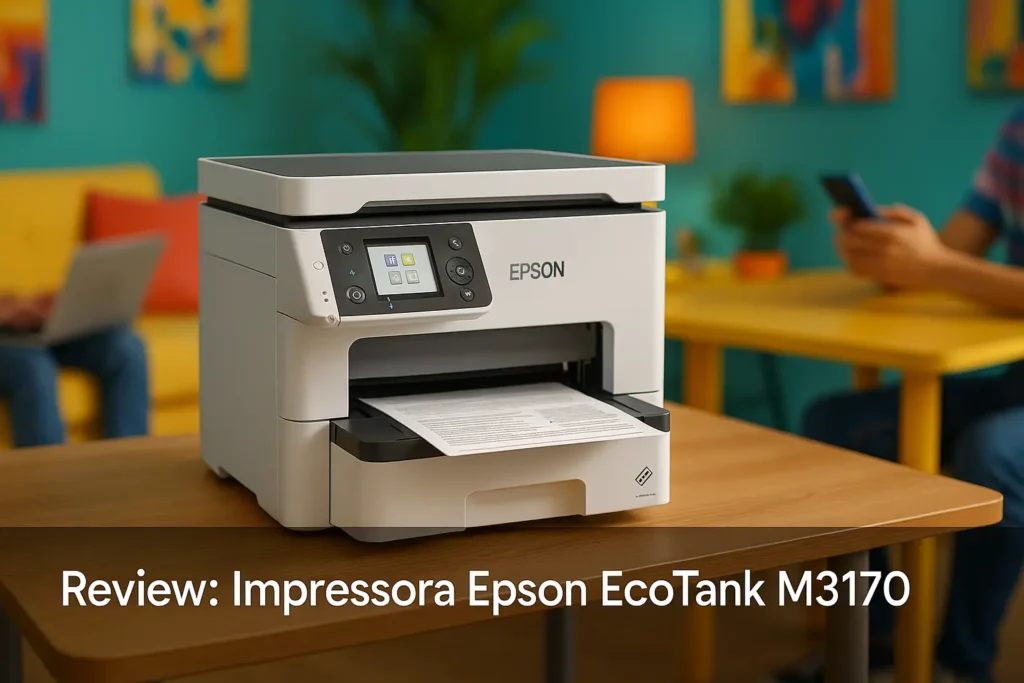 Impressora Epson EcoTank M3170 surpreende na eficiência