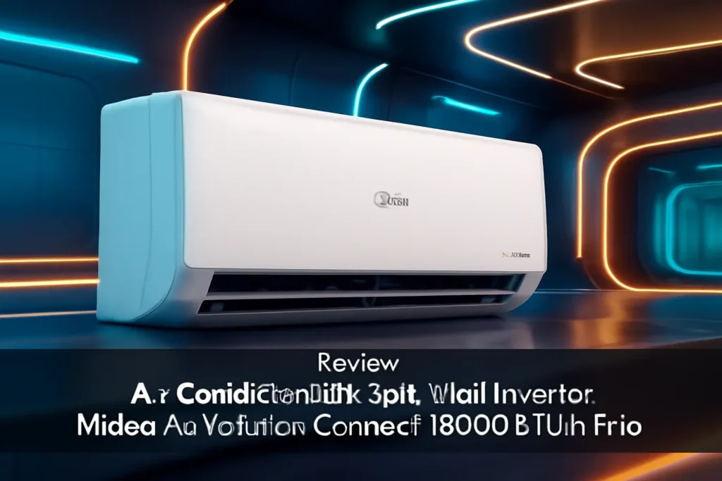 Ar Condicionado Split Hi Wall Inverter Midea AirVolution Connect 18000 BTU/h Frio 42AFVCI18S5