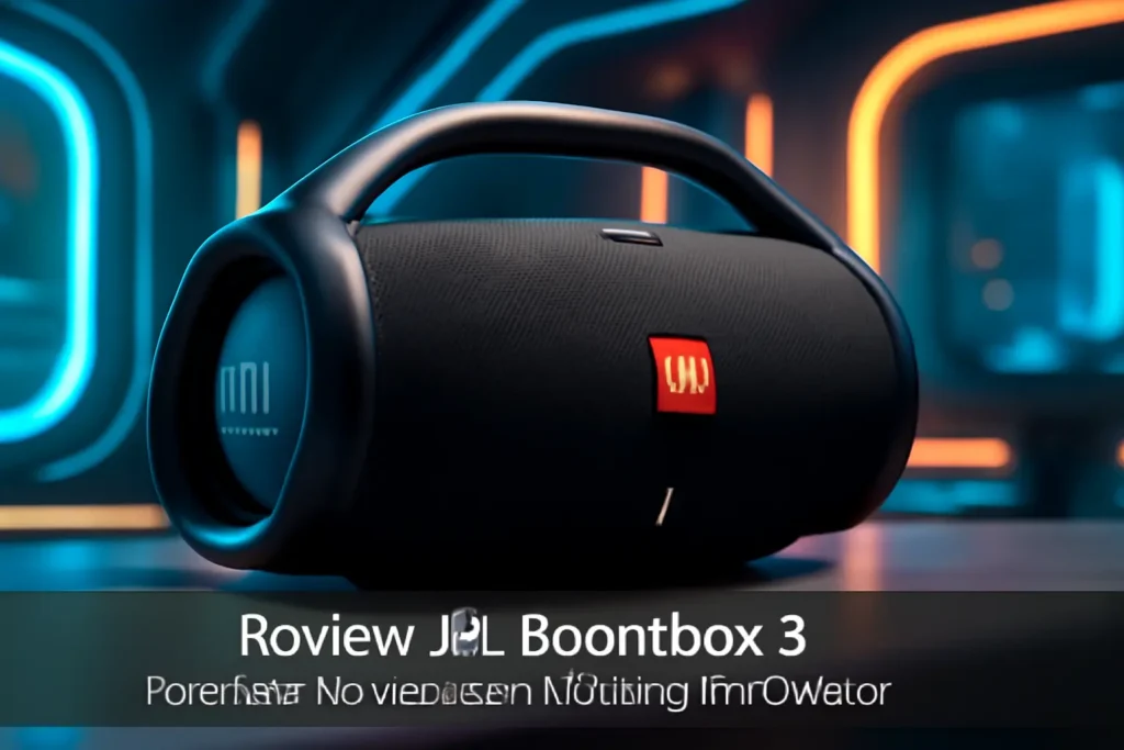 JBL Boombox 3: Potência, Resistência e Design Inovador