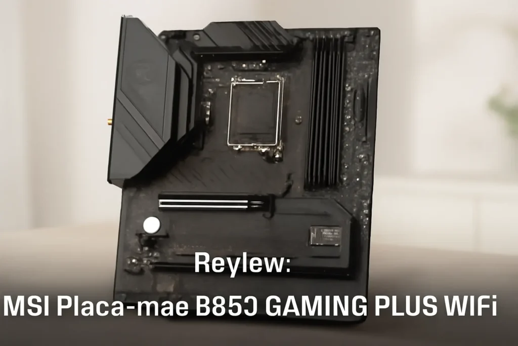 MSI Placa-mãe B850 GAMING PLUS WiFi - Desempenho Ultra com Wi-Fi 7 e PCIe 5.0