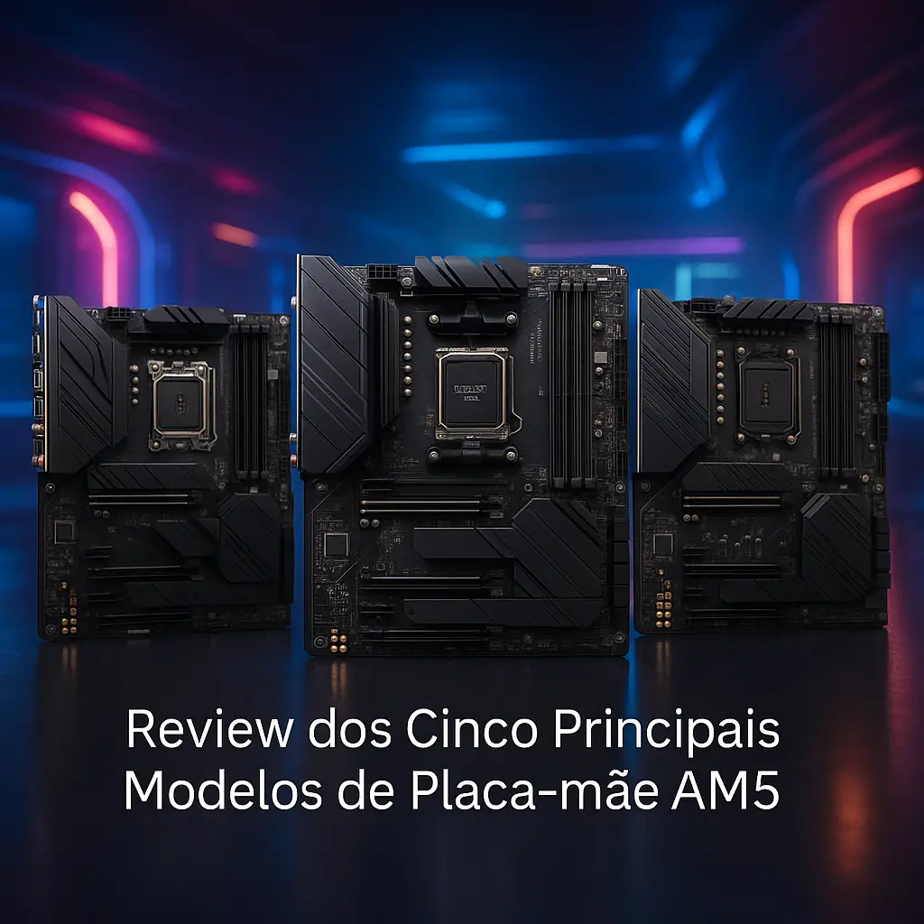 Cinco Principais Modelos de Placa Mae Am5