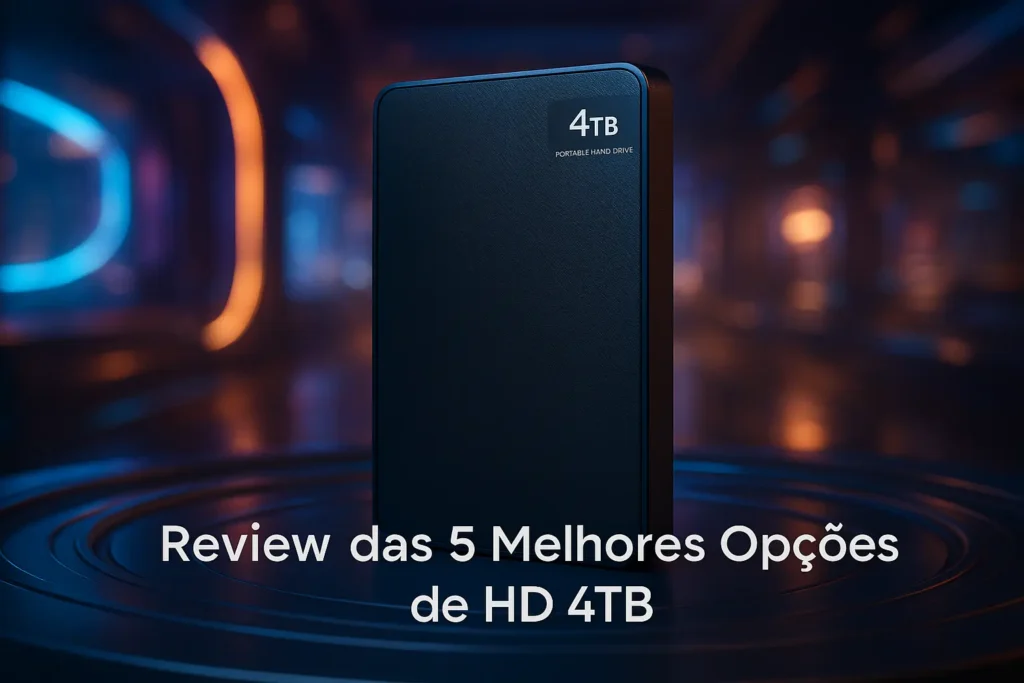 As 5 Melhores Opções de HD 4TB