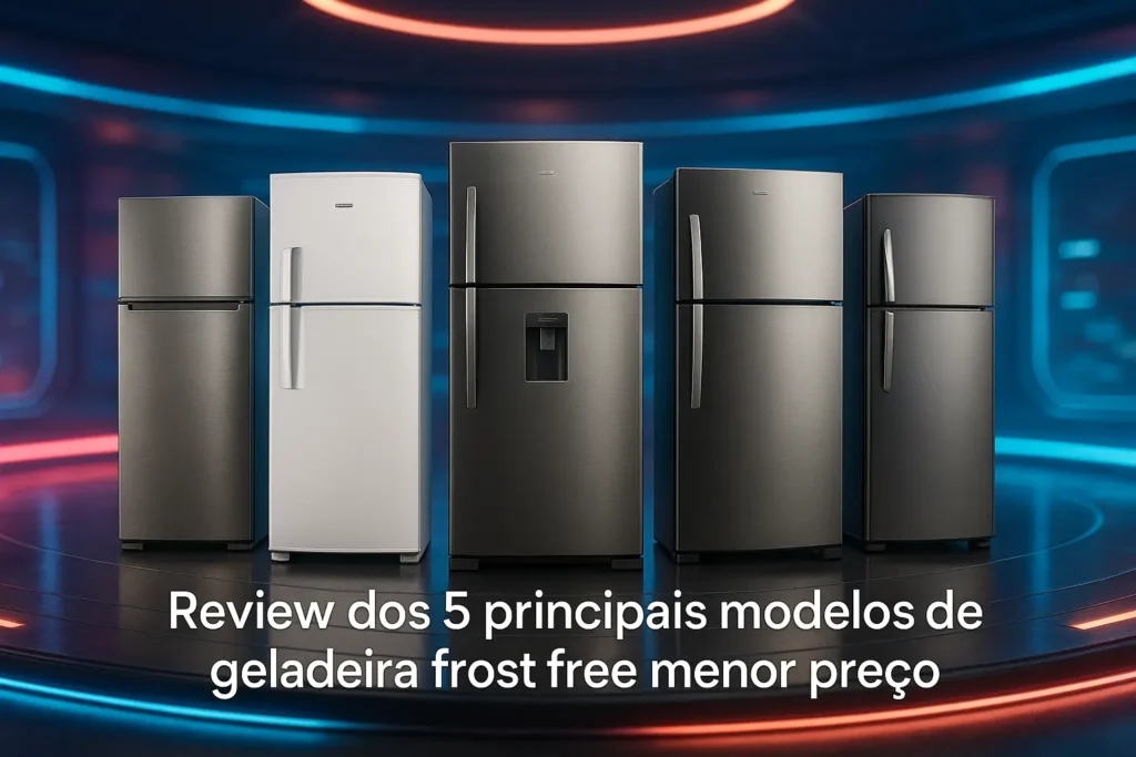 Os 5 Principais Modelos de geladeira frost free menor preço