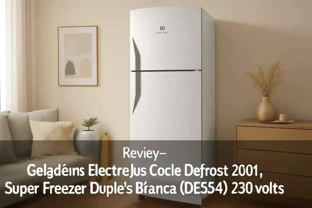 Geladeira Electrolux Cycle Defrost 260L Super Freezer Duplex Branca (DC35A) 220 Volts