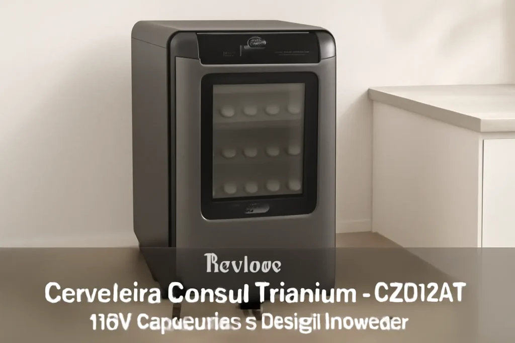 Cervejeira Consul Titanium - CZD12AT 110V: Capacidade e Design Inovador