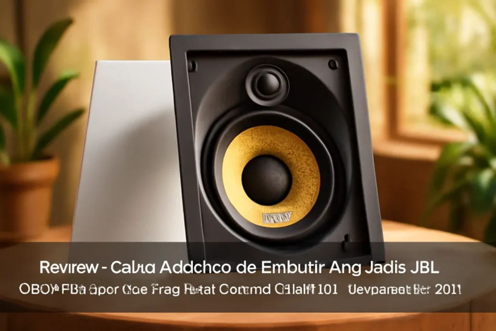 Caixa Acústica de Embutir Angulada JBL CI8SA Plus com Tela Magnética Cone de Kevlar 8" – Qualidade de Som e Design Impecável