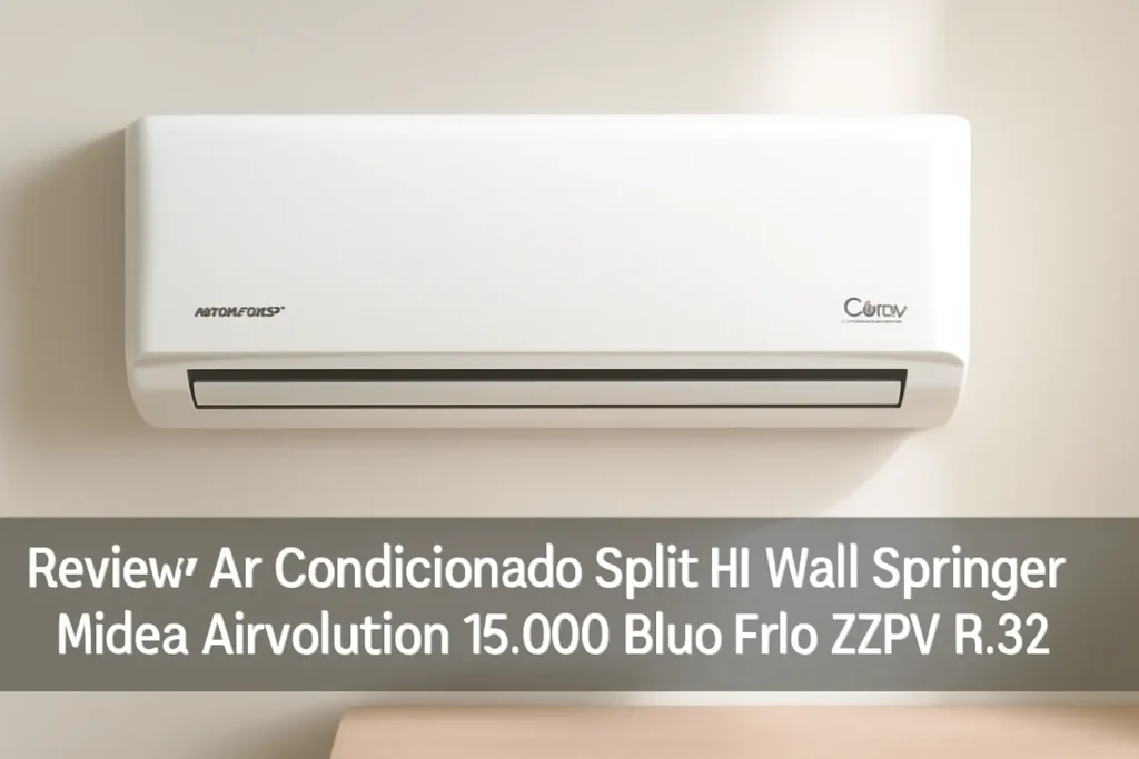 Ar Condicionado Split Hi Wall Springer Midea Airvolution 18.000 Btus Frio 220v R-32: Desempenho e Eficiência
