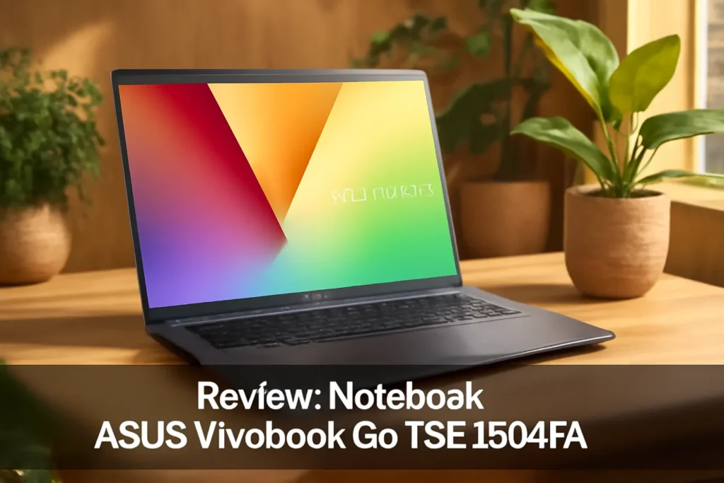 Notebook ASUS Vivobook Go 15 E1504FA: Desempenho e Conectividade