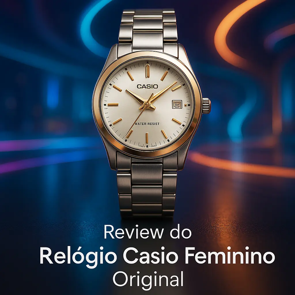 Principais Cinco Relógio Casio Feminino Original