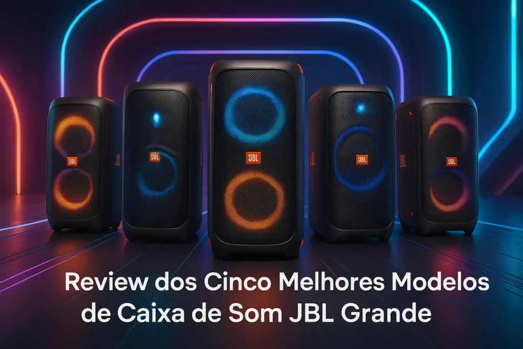 Cinco Melhores Modelos de caixa de som JBL grande