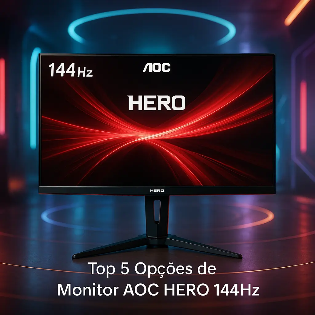 Top 5 Opções de monitor aoc hero 144hz