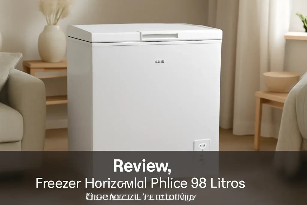 Freezer Horizontal Philco 99 Litros Dupla Ação PFH105B 110V: Eficiência e Versatilidade