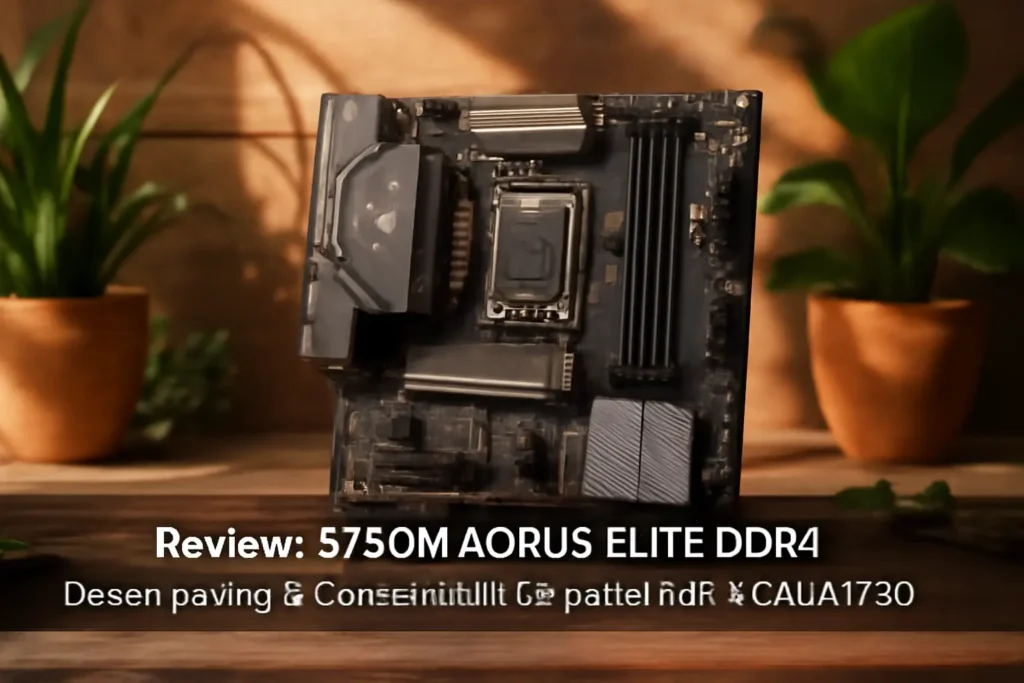 Placa Mãe B760M AORUS ELITE DDR4: Desempenho e Conectividade para Intel LGA1700