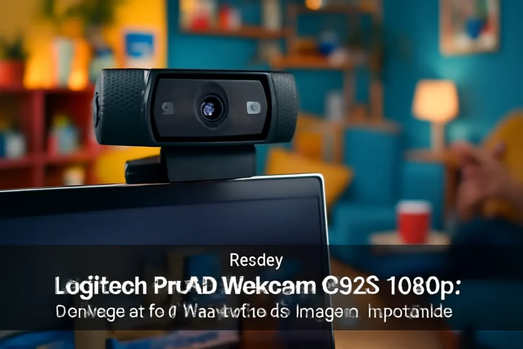 Logitech ProHD WebCam C920S 1080p: Desempenho e Qualidade de Imagem Impecáveis