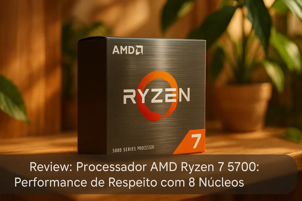 Processador AMD Ryzen 7 5700: Performance de Respeito com 8 Núcleos
