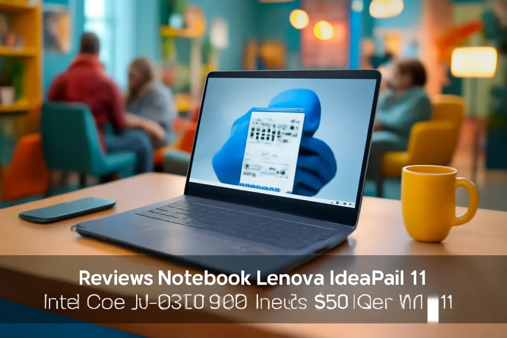 Notebook Lenovo Ideapad 1i Intel Core i5-1235U 8GB 512GB SSD 15.6" W11