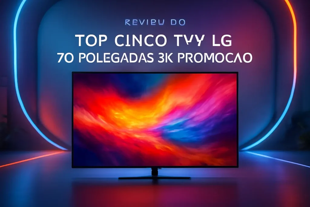 Top Cinco TV LG 70 polegadas 4k promoção