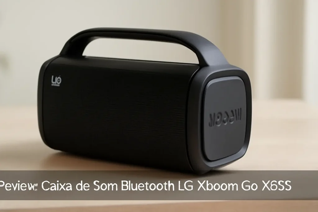 Caixa de Som Bluetooth LG Xboom Go XG5S - Potência, Estilo e Durabilidade