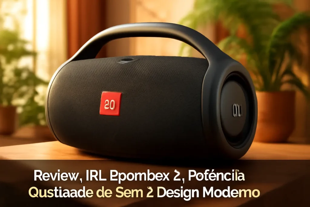 JBL Boombox 3: Potência, Qualidade de Som e Design Moderno